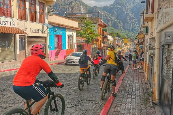 Recorrido en bici por Tepoztlán